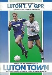 Luton town qpr for sale  Delivered anywhere in UK