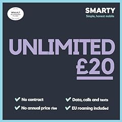 Smarty data sim for sale  Delivered anywhere in UK