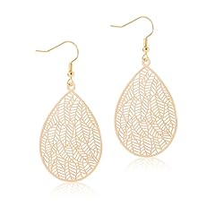 Handmade filigree teardrop for sale  Delivered anywhere in USA 