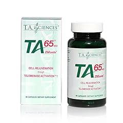 TA-65 (250 Units) 90 Capsules Telomerase Activation Technology T.A. SCIENCES Premium Packaging for sale  Delivered anywhere in Canada