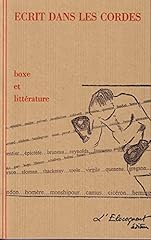 Ecrit cordes boxe d'occasion  Livré partout en France