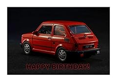 Happy birthday fiat for sale  Delivered anywhere in UK