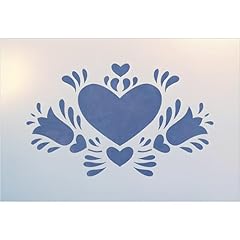 Dutch heart stencil for sale  Delivered anywhere in USA 