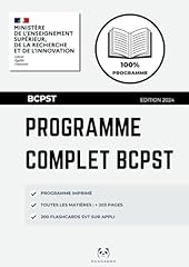 Programme complet bcpst d'occasion  Livré partout en France