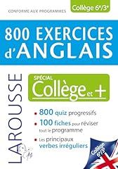 800 exercices anglais usato  Spedito ovunque in Italia 