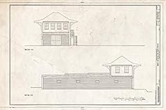 Historic pictoric blueprint for sale  Delivered anywhere in USA 