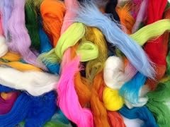 Assorted wool roving for sale  Delivered anywhere in UK