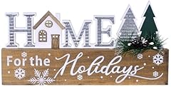 Wooden christmas sign for sale  Delivered anywhere in USA 
