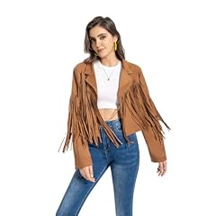 Wellatent fringe jacket for sale  Delivered anywhere in USA 