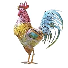 Scultura gallo metallico usato  Spedito ovunque in Italia 