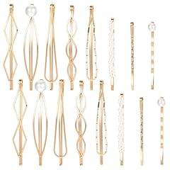 16pcs gold hair for sale  Delivered anywhere in USA 
