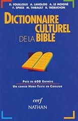 Dictionnaire culturel bible d'occasion  Livré partout en France