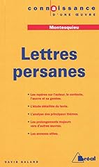 Lettres persanes montesquieu d'occasion  Livré partout en Belgiqu