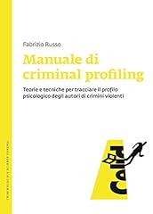 Manuale criminal profiling. usato  Spedito ovunque in Italia 