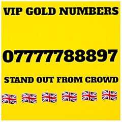 Vip gold numbers for sale  Delivered anywhere in UK