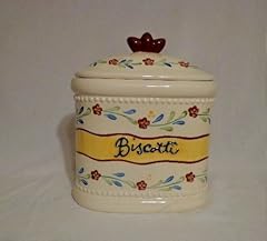 Biscotti cookie jar for sale  Delivered anywhere in USA 