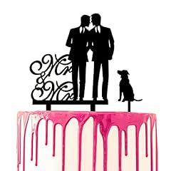 CARISPIBET Wedding Cake Topper Party Cake Acrylic Silhouette for sale  Delivered anywhere in UK