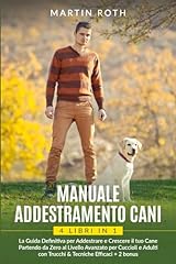 Manuale addestramento cani usato  Spedito ovunque in Italia 