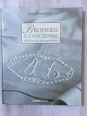 Broderie ancienne alphabets d'occasion  Livré partout en France