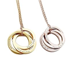 Personalised engraved linked for sale  Delivered anywhere in UK