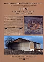 Pisé patrimoine restauration d'occasion  Livré partout en Belgiqu