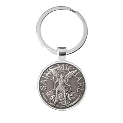 Saint michael keychain for sale  Delivered anywhere in UK