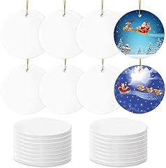 Sublimation ceramic ornaments for sale  Delivered anywhere in USA 