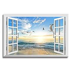 Window beach picture for sale  Delivered anywhere in USA 