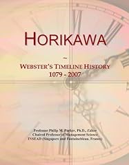 Horikawa webster timeline for sale  Delivered anywhere in UK