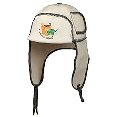 Saunahut stickerei ushanka gebraucht kaufen  Wird an jeden Ort in Deutschland