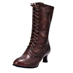 Ladies lace boots for sale  Delivered anywhere in UK