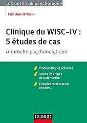 Clinique wisc études d'occasion  Livré partout en France