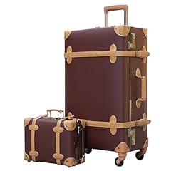 Urecity vintage luggage for sale  Delivered anywhere in USA 