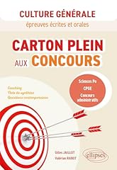 Carton concours culture d'occasion  Livré partout en Belgiqu
