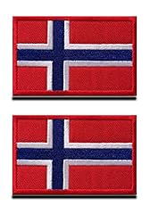 Norwegen flagge klett gebraucht kaufen  Wird an jeden Ort in Deutschland