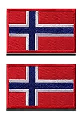 Norwegen flagge klett gebraucht kaufen  Wird an jeden Ort in Deutschland