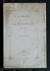 Regno sociocrazia italia. usato  Spedito ovunque in Italia 