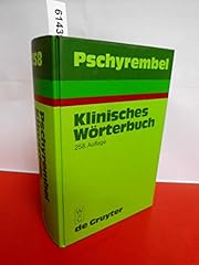 Pschyrembel klinisches wörter gebraucht kaufen  Wird an jeden Ort in Deutschland