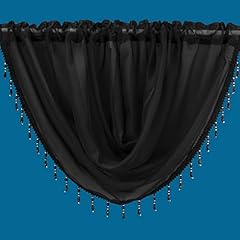 Plain beaded voile for sale  Delivered anywhere in UK