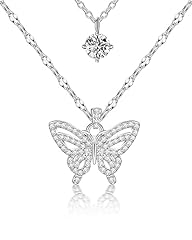 Weesmile silver butterfly for sale  Delivered anywhere in USA 