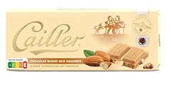 Cailler tablette chocolat d'occasion  Livré partout en France