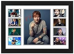 Sheeran autographed collage for sale  Delivered anywhere in UK