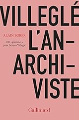 Villeglé anarchiviste 100 usato  Spedito ovunque in Italia 