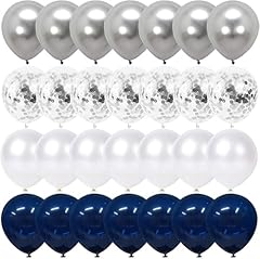 Navy blue silver for sale  Delivered anywhere in USA 