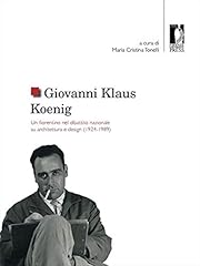 Giovanni klaus koenig. usato  Spedito ovunque in Italia 