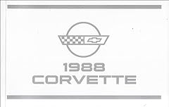 1988 chevrolet corvette for sale  Delivered anywhere in USA 