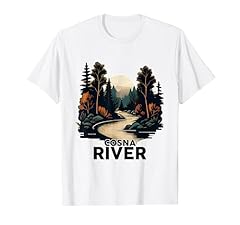 Cosna river shirt usato  Spedito ovunque in Italia 