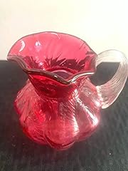 Cranberry glass fenton for sale  Delivered anywhere in USA 