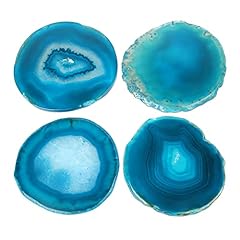 Blue agate coaster for sale  Delivered anywhere in USA 