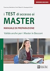 Test accesso master. usato  Spedito ovunque in Italia 